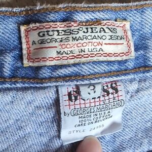 GUESS x Georges Marciano Women's Blue Jean Shorts